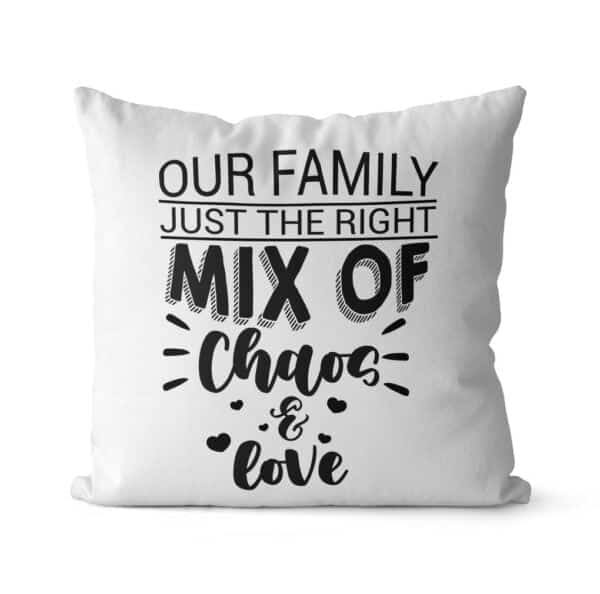Our Family Quote Cushion