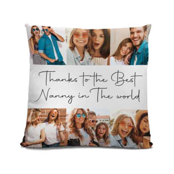 Personalised Nanny Cushion with Photos