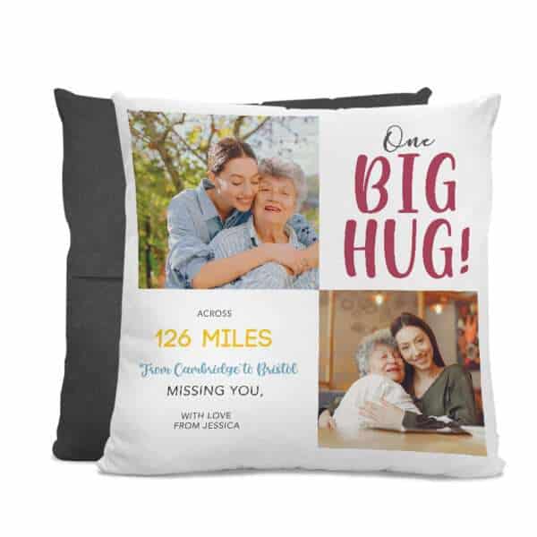 Strivee - Get a Warm Hug Anytime with Our Personalised Hug Cushion - Soft and Comfy Fabric