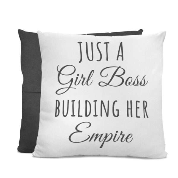 Strivee - Girl Boss Quote Cushion: Stay Motivated in Style