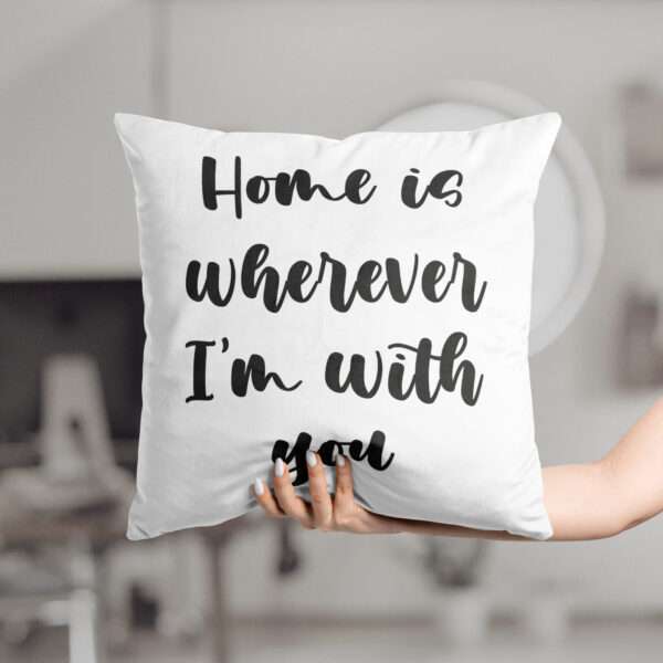 Strivee - Stylish Home Quote Cushion: Add Inspiration and Comfort to Your Space