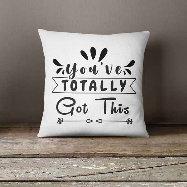 Strivee - Stay Motivated and Inspired with our You've Got This Quote Cushion!