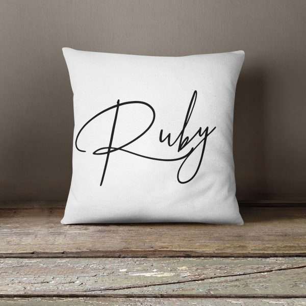 Strivee - Customise Your Comfort: Personalised Cushions with Simple Names