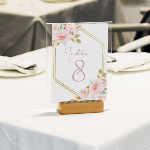 Strivee - Enchanting Elegance: Digital Wedding Table Numbers